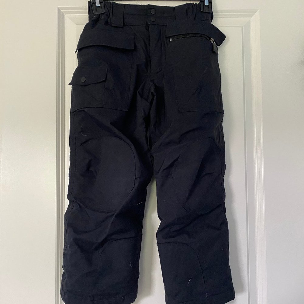 Kids Black Patagonia Snow Pants